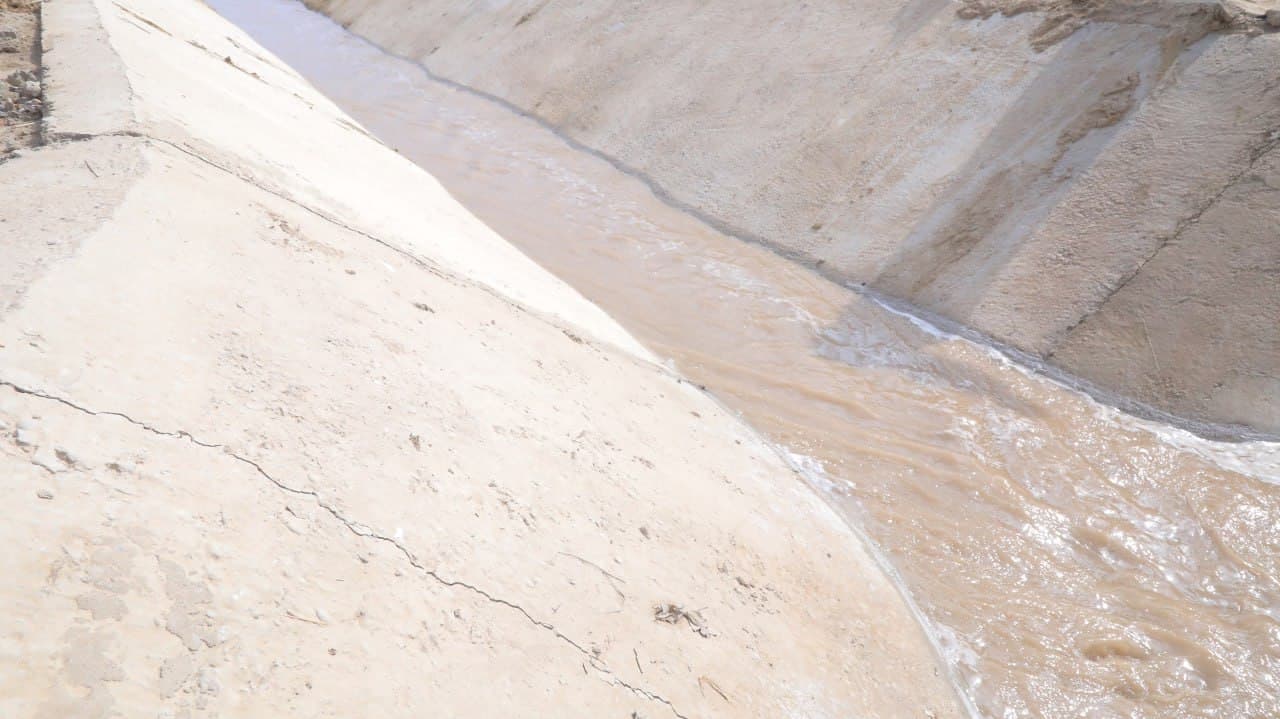 “Kesakli” yangi arig`idan suv keldi — rizq keldi.