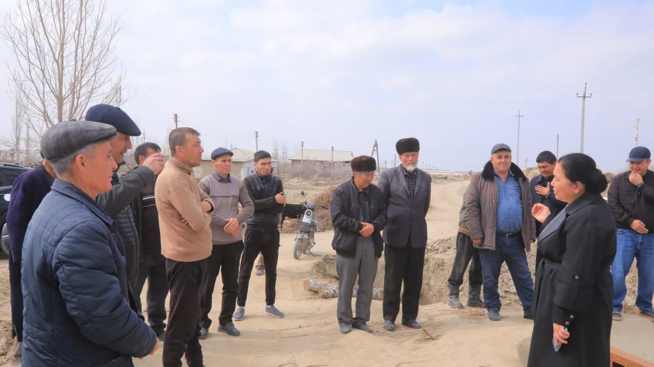 “Kesakli” yangi arig`idan suv keldi — rizq keldi.