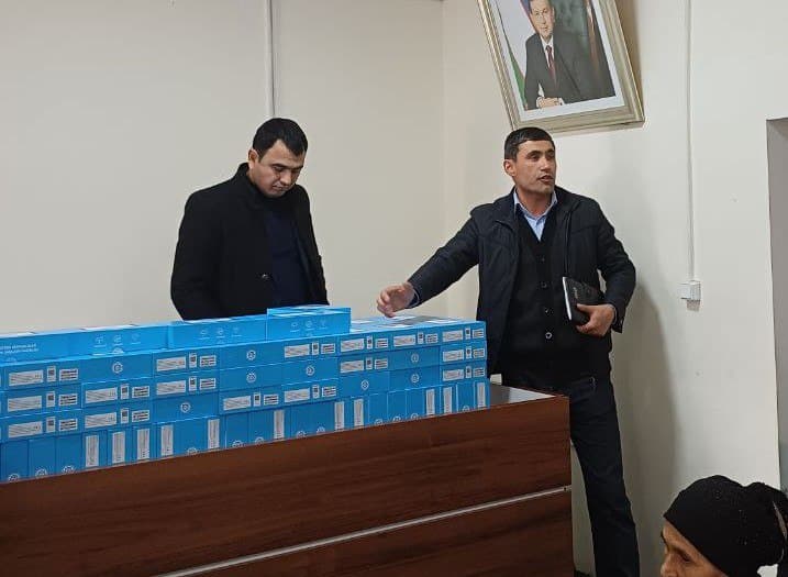 Olotda tibbiy xizmat raqamlashtirilmoqda: Patronaj hamshiralari zamonaviy planshetlar bilan ta’minlandi