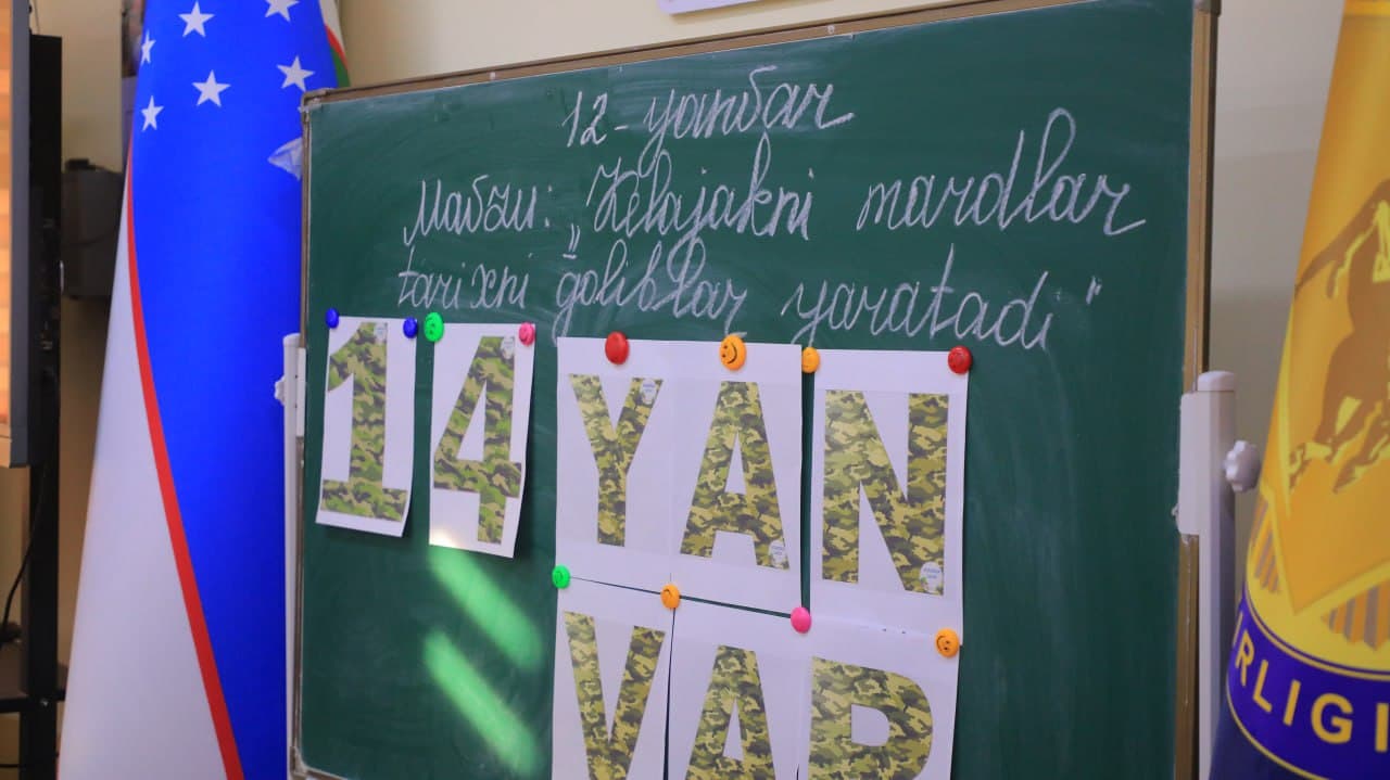 Kelajakni mardlar, tarixni g‘oliblar yaratadi