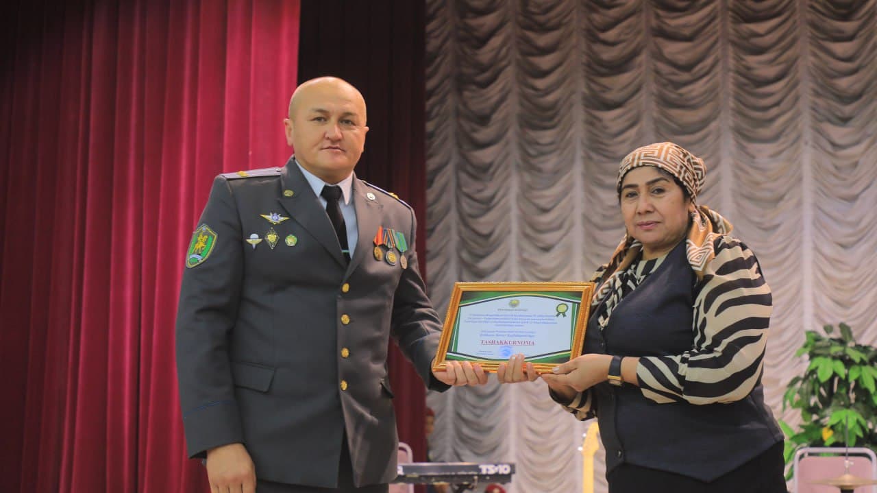 14-yanvar – Vatan himoyachilari kuniga bag‘ishlangan bayram tadbiri bo‘lib o‘tdi