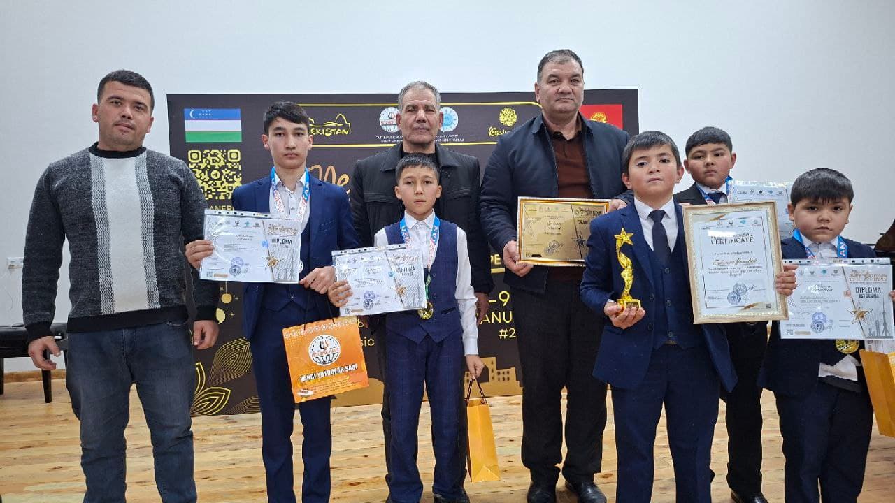 Olotlik yosh isteʼdodlar xalqaro tanlovda yuksak natijalarga erishdi.