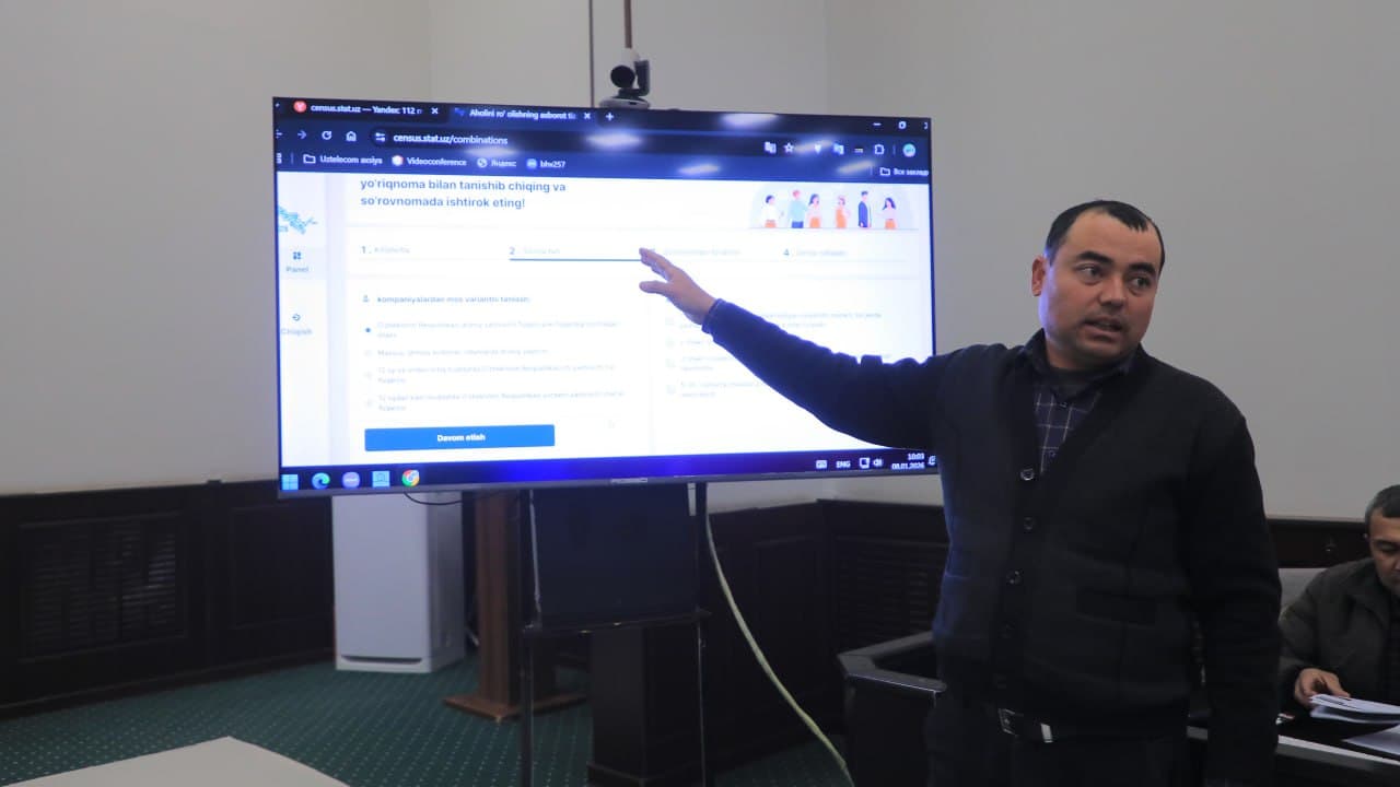 Seminar: Aholi va qishloq xo‘jaligini ro‘yxatga olish mavzusida