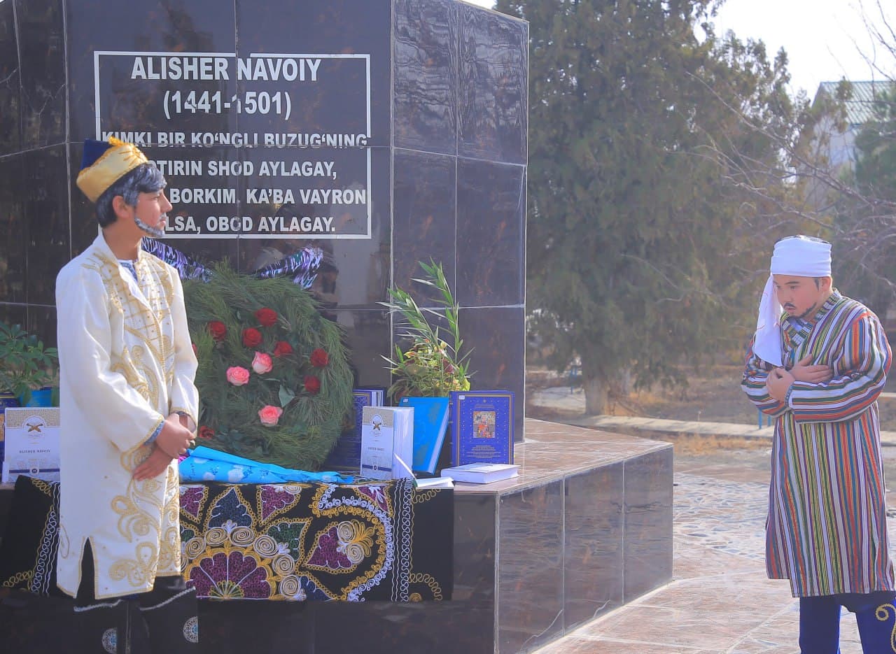 Alisher Navoiy tavalludi munosabati bilan tantanali marosim hamda matbuot anjumani o‘tkazildi.