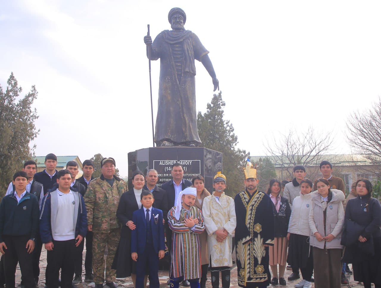 Alisher Navoiy tavalludi munosabati bilan tantanali marosim hamda matbuot anjumani o‘tkazildi.