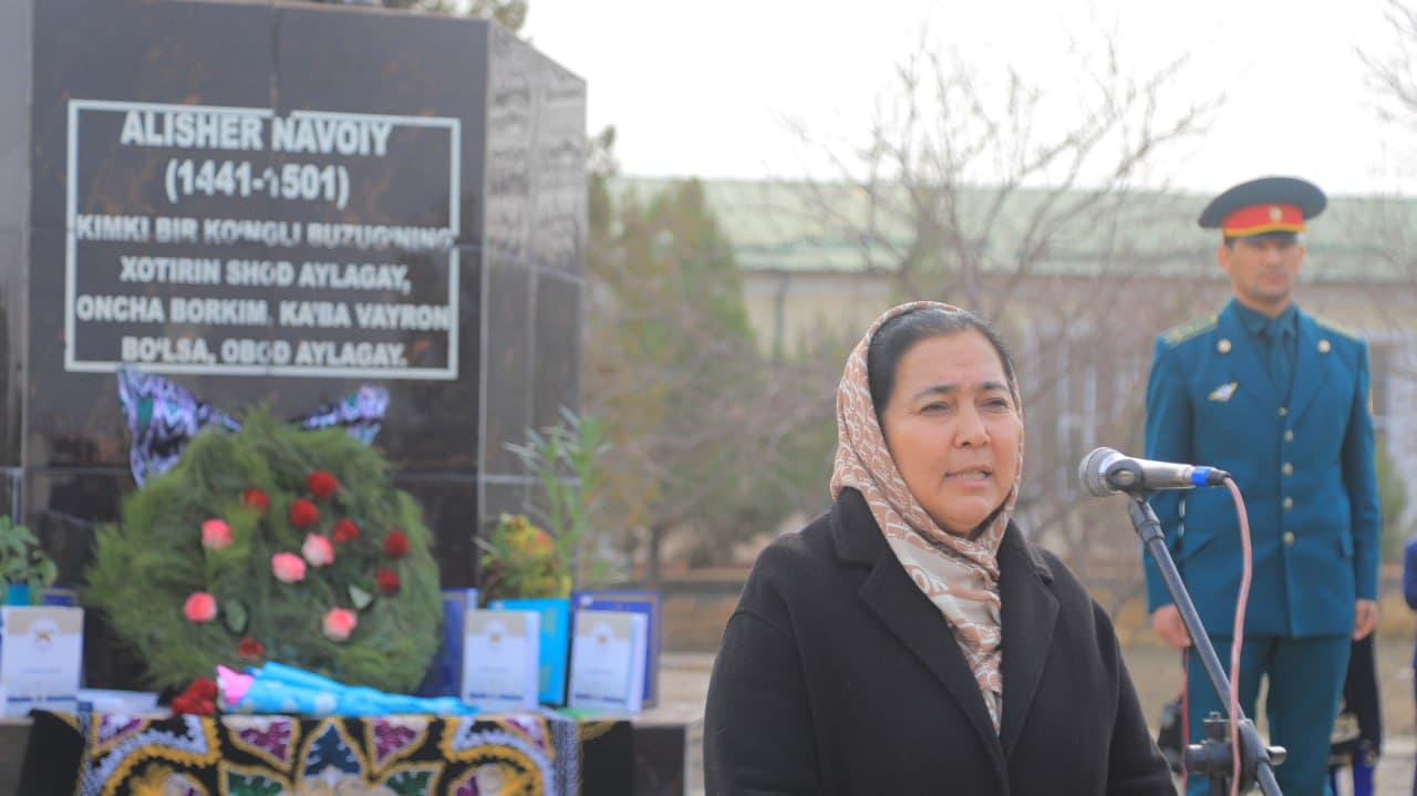 Alisher Navoiy tavalludi munosabati bilan tantanali marosim hamda matbuot anjumani o‘tkazildi.
