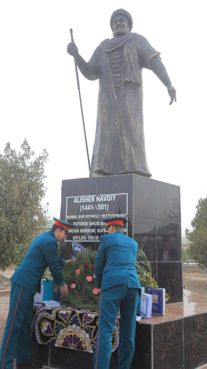 Alisher Navoiy tavalludi munosabati bilan tantanali marosim hamda matbuot anjumani o‘tkazildi.