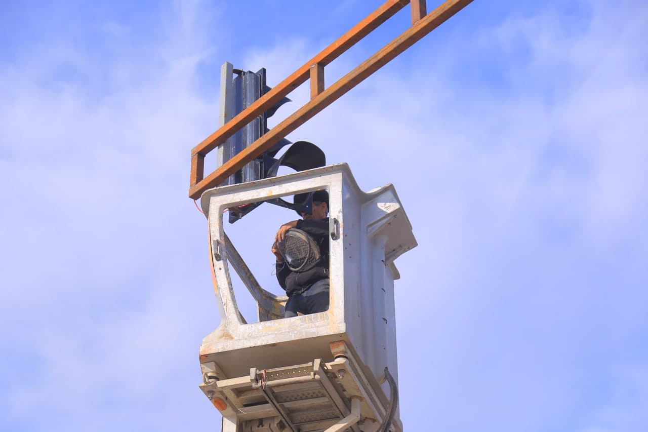 Serqatnov yo‘lda piyodalar harakati xavfsizligi kuchaytirildi.