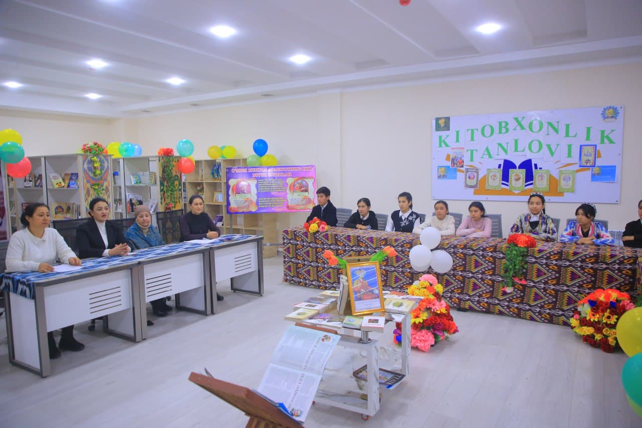 “Ma’naviyat va buyuk siymolarga ehtirom” — kitobxonlik orqali ma’rifat sari