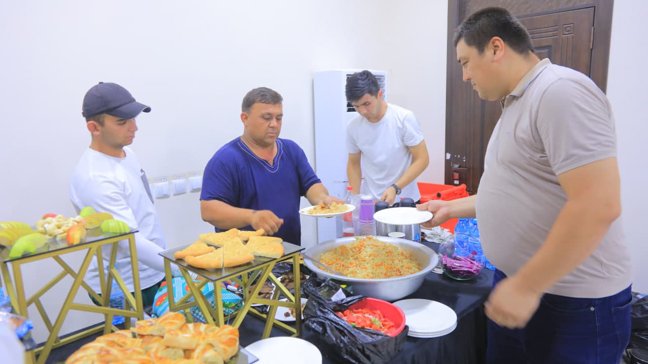 Olot tumanida iqlim sharoitida suvdan samarali foydalanishga bag‘ishlangan o‘quv-trening o‘tkazildi.