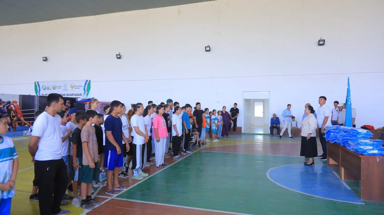 Payshanba yoshlar kunida sportchi yoshlar qo‘llab-quvvatlandi