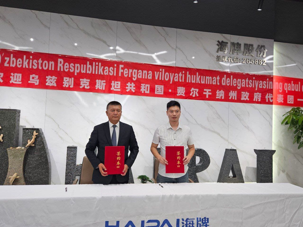 Rishton tumani hokimi Bahodirjon Xoliqovning Xitoy safari taassurotlari