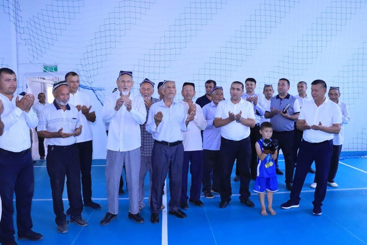 RISHTONDA YOSHLAR UCHUN YANGI SPORT MASKANI OCHILDI