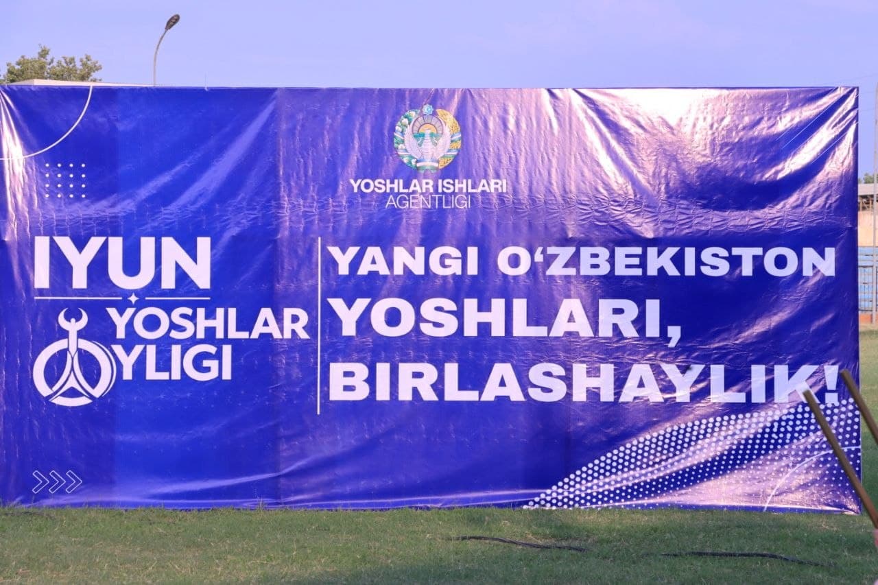 🌟 Yangi O‘zbekiston yoshlari birlashaylik!