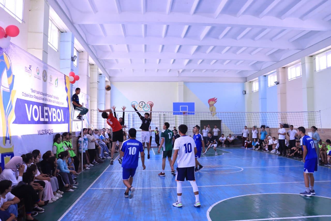 🏐 Voleybol bo‘yicha Ichki ishlar vaziri kubogi musobaqasining tuman bosqichiga start berildi