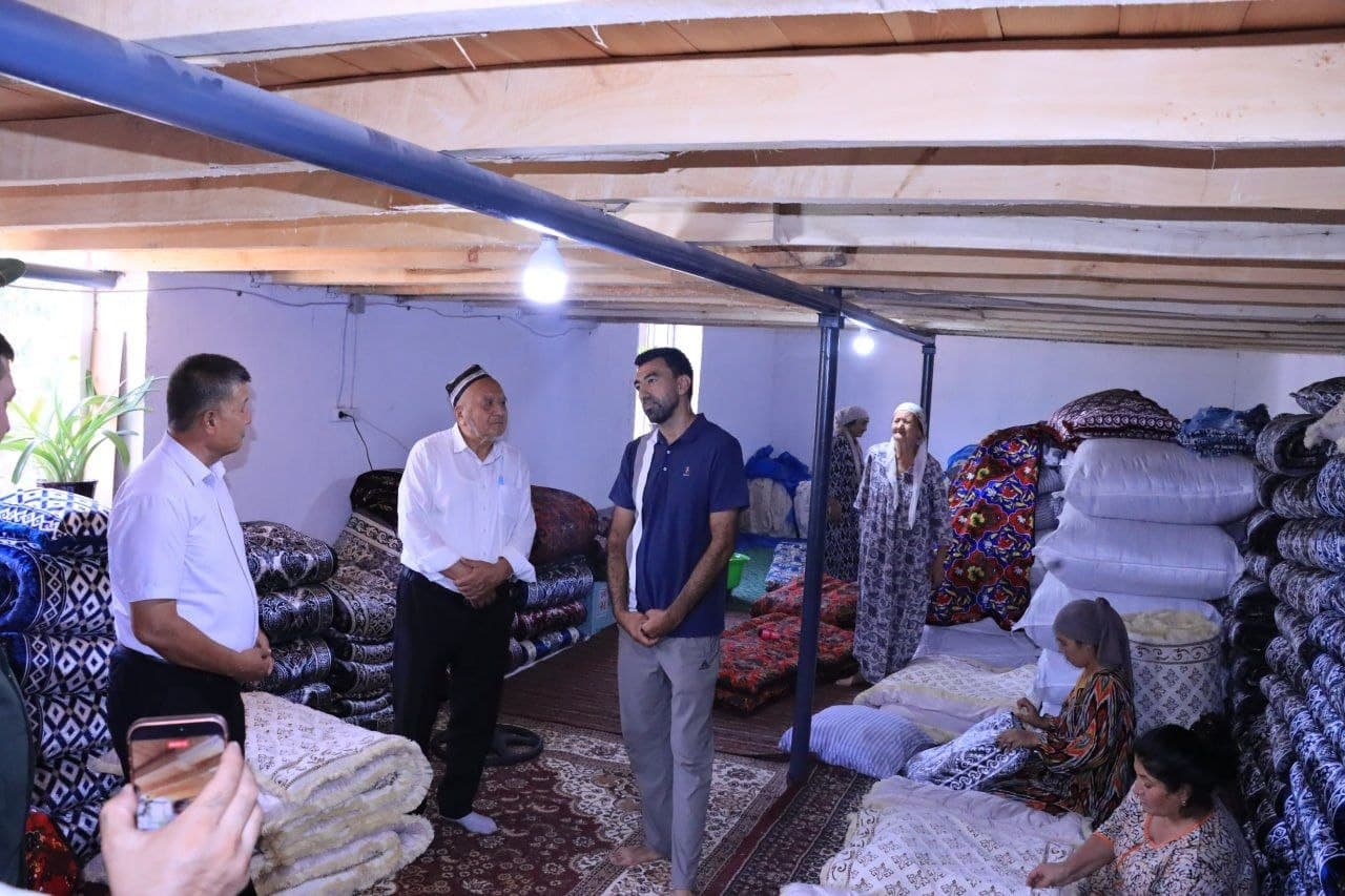 💼 Yosh tadbirkor faoliyati bilan yaqindan tanishildi