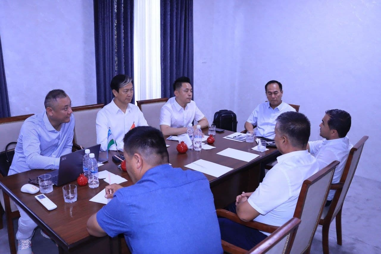 Rishtonda Xitoy investorlarining yangi loyihalari muhokama qilindi