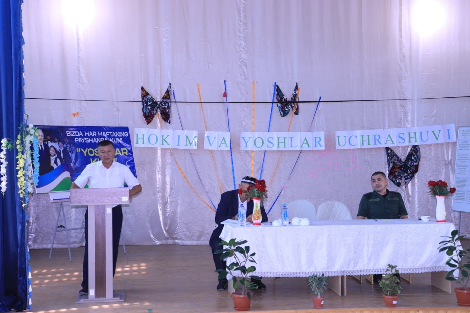 Yoshlar bilan ochiq muloqot