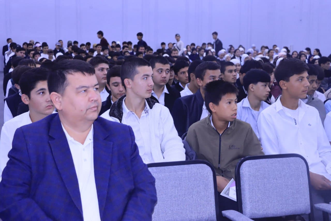 YOSHLAR ORASIDA GIYOHVANDLIKKA QARSHI TARG‘IBOT TADBIRI O‘TKAZILDI