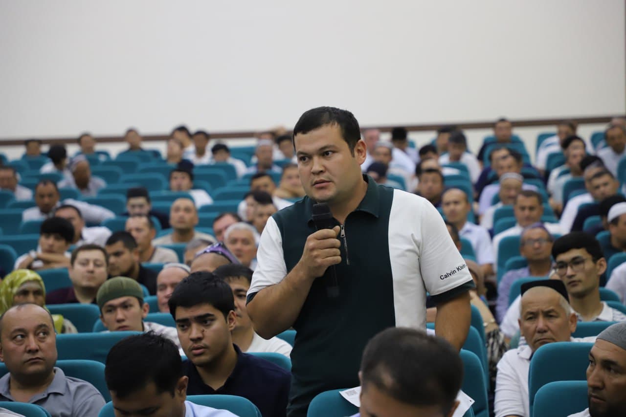 Soliq qo‘mitasi rahbariyati ishtirokida tadbirkorlar bilan uchrashuv o‘tkazildi