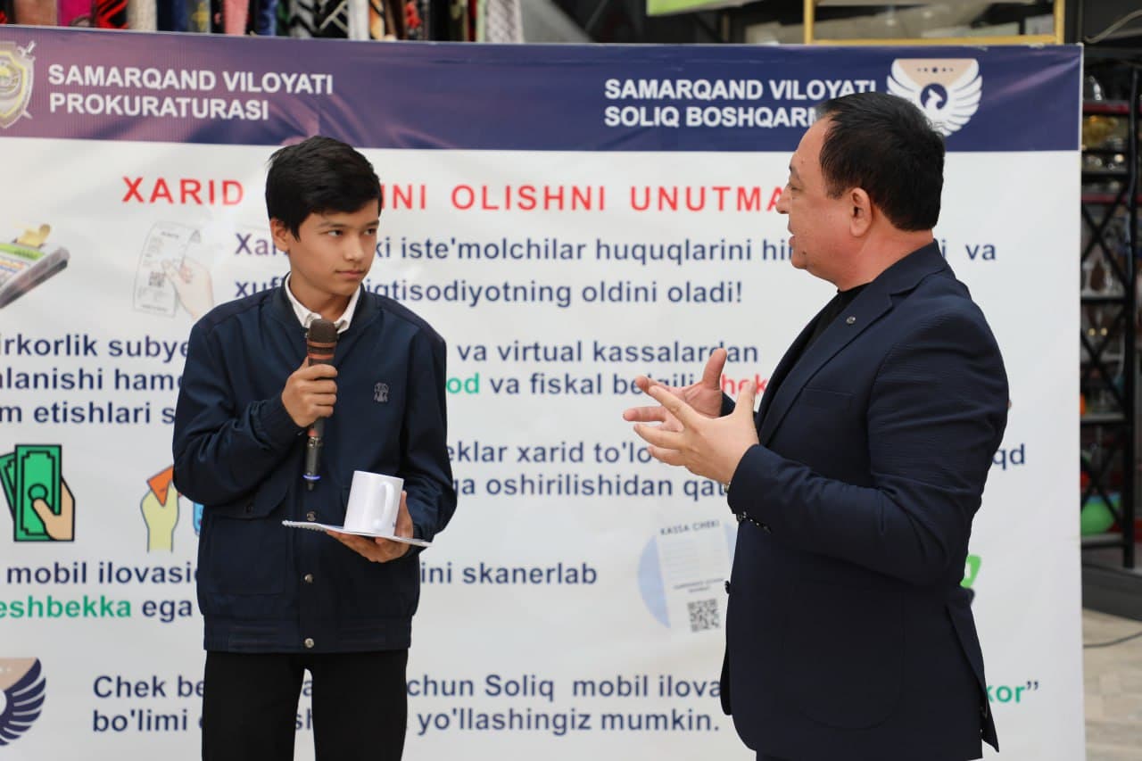 Chek olish – masʼuliyat va foydali odat!