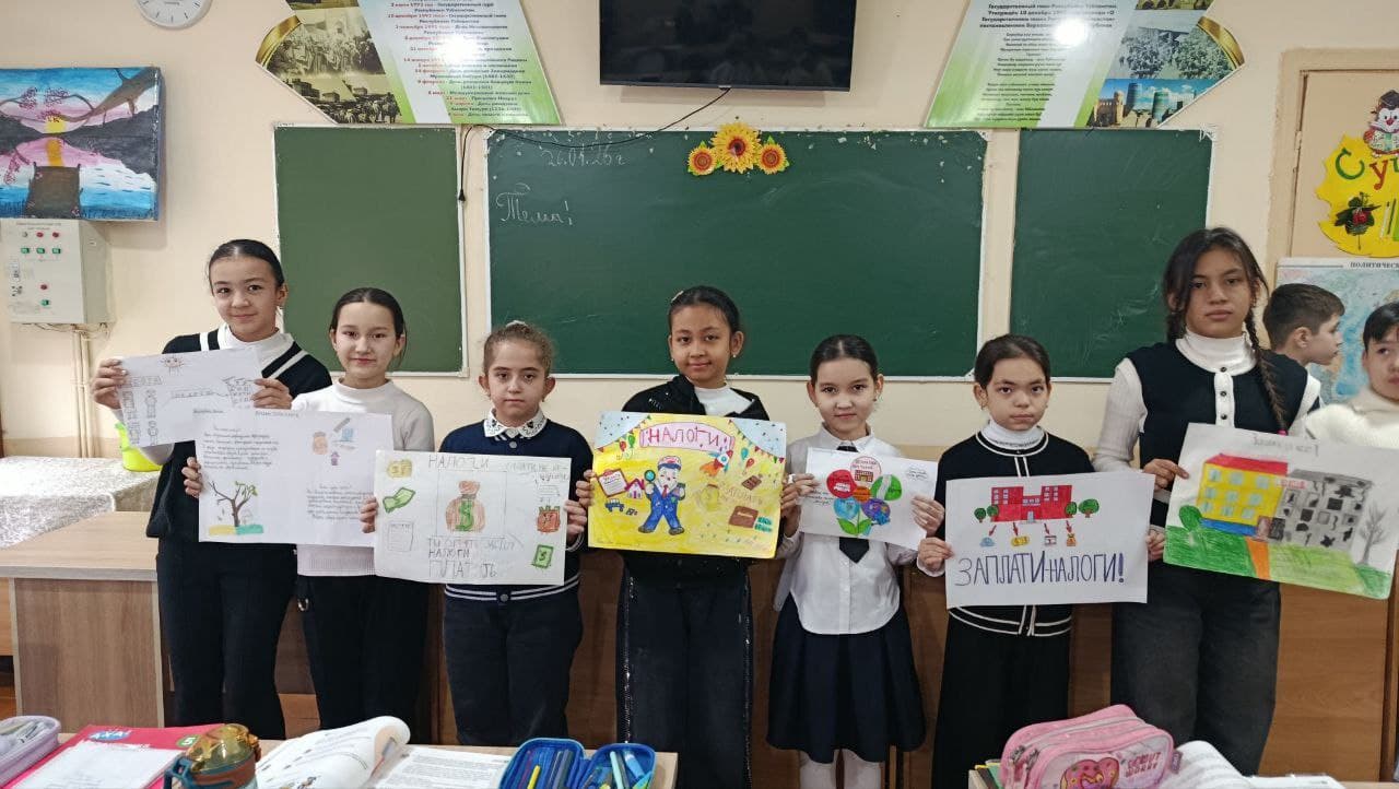 "Soliq bilimlari – yosh avlodga" koʻrik-tanlovining birinchi bosqichi Samarqand viloyatida