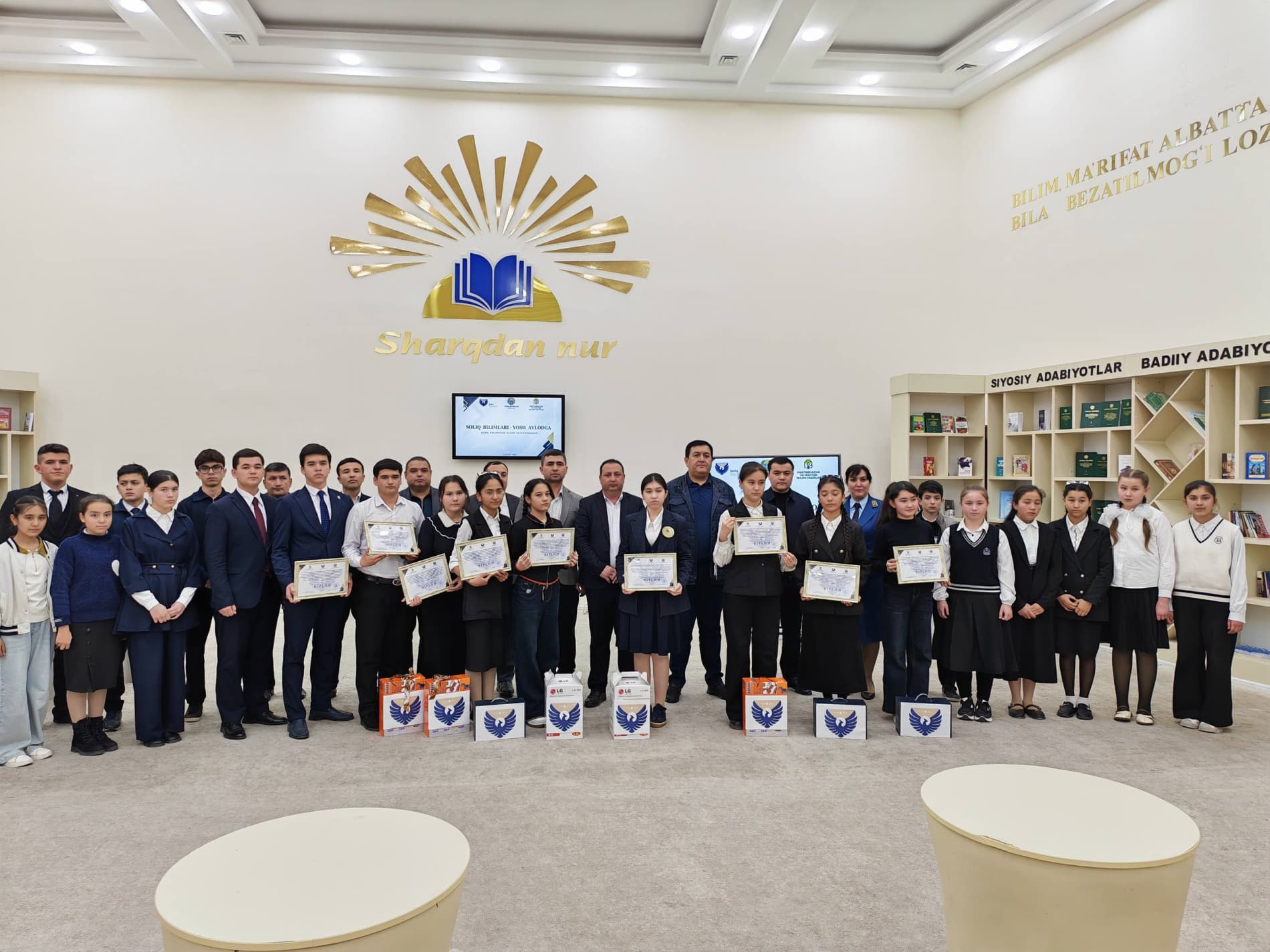 Soliq bilimlari – yosh avlod kelajagi poydevori