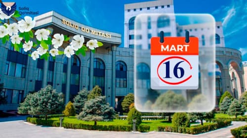 Soliq to‘lovchi – yuridik shaxsning 2026-yil mart oyi uchun kalendari