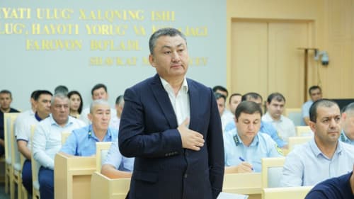 Surxondaryo viloyati soliq tizimida yangi rahbar faoliyat boshladi