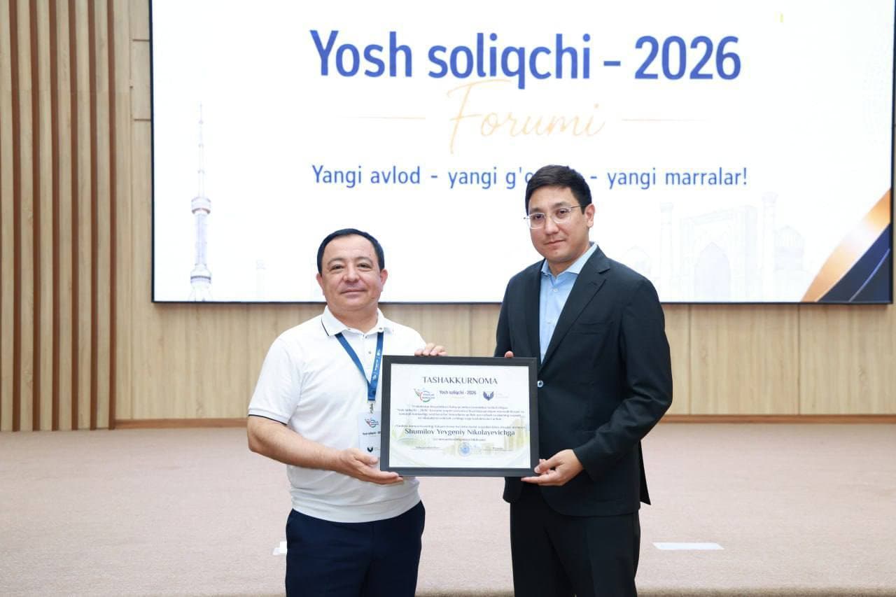 G‘oyalar maydoni qizidi: “Yosh soliqchi – 2026” forumida kelajak yechimlari taqdim etildi