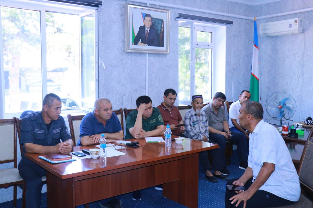 сайёр қабул ўтказилди.