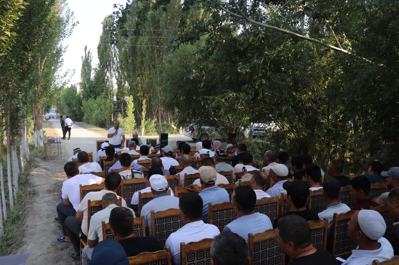 Dang‘ara tumanida 2025 yil hosili uchun ekilgan g‘o‘za maydonlarida "Dolzarb 45 kunlik