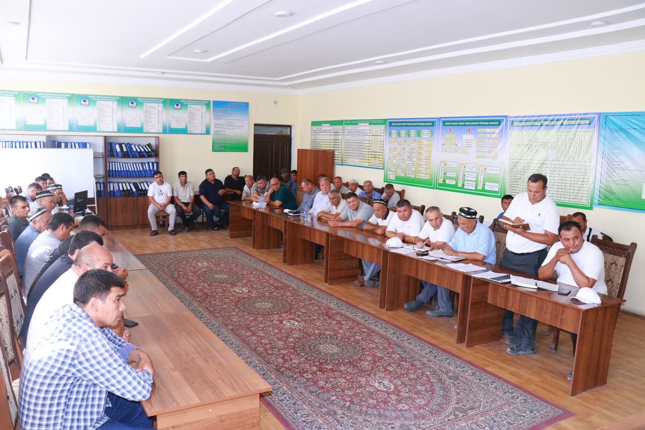 2025 yil hosili uchun ekilgan g‘o‘za maydonlarida agrotexnik tadbirlarini amalga oshirish