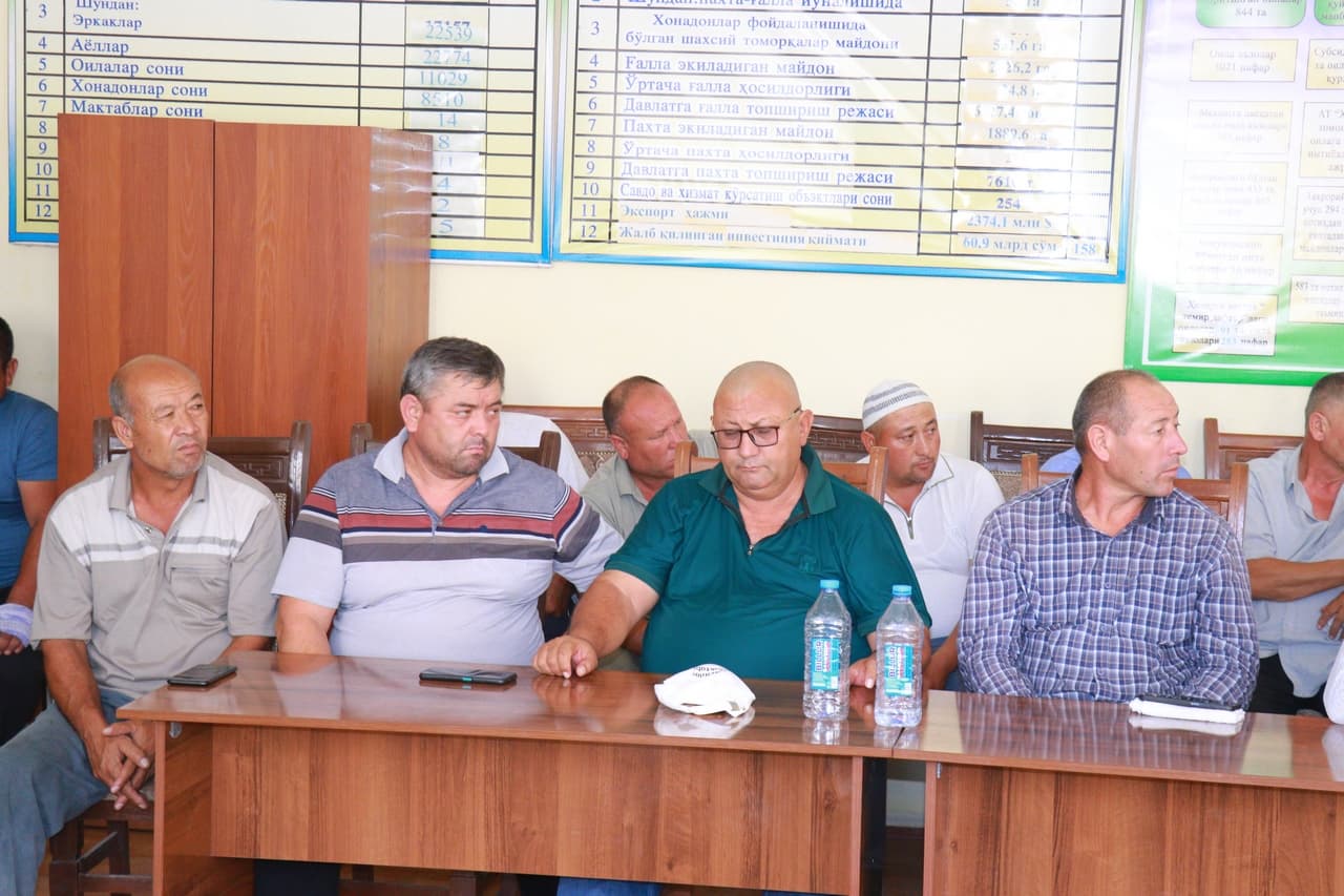 2025 yil hosili uchun ekilgan g‘o‘za maydonlarida agrotexnik tadbirlarini amalga oshirish