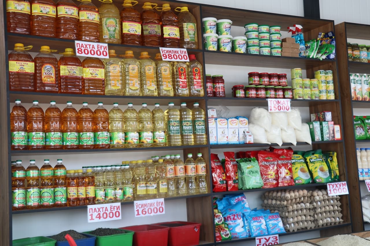 Данғара туманида арзонлаштирилган озиқ-овқат ярмаркаси