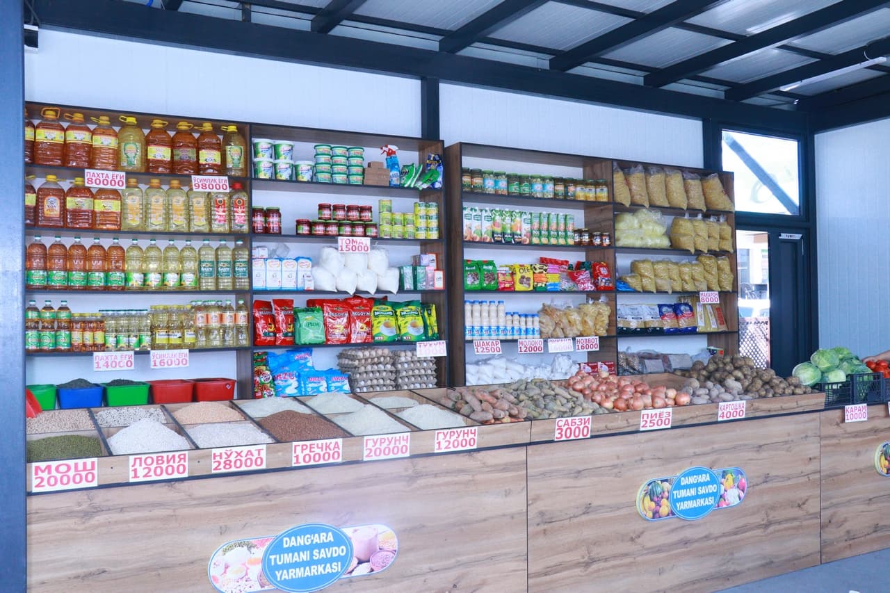 Данғара туманида арзонлаштирилган озиқ-овқат ярмаркаси
