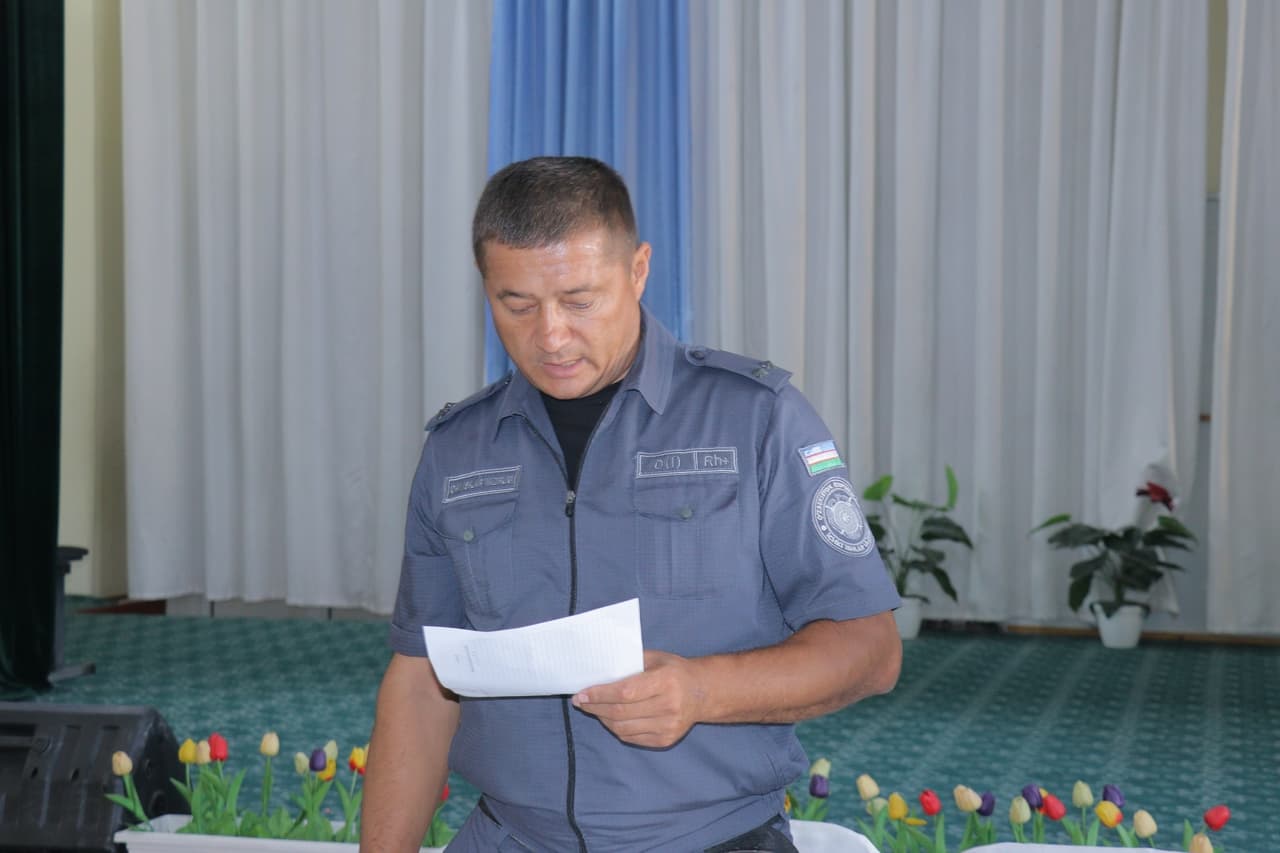 Данғара туманида маҳалла раислари учун ўқув-амалий семинар ўтказилди