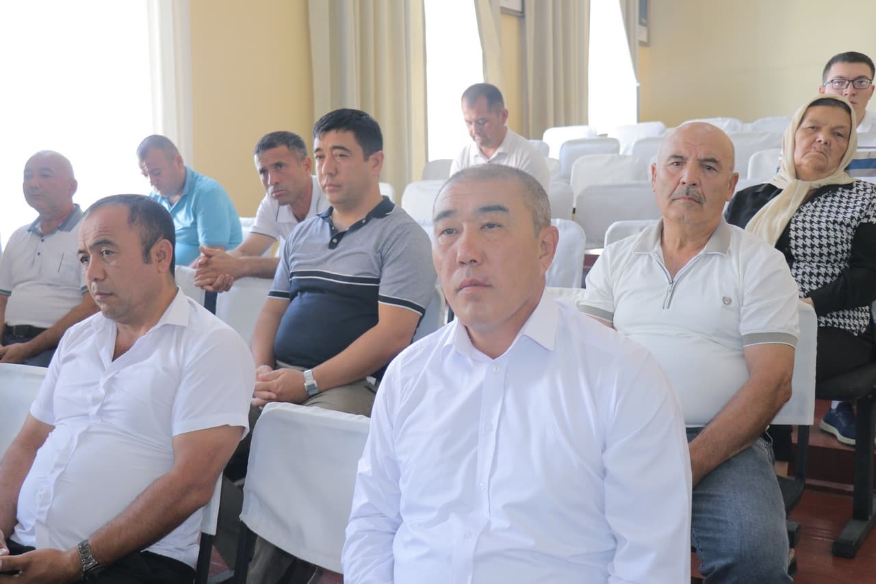 Данғара туманида маҳалла раислари учун ўқув-амалий семинар ўтказилди