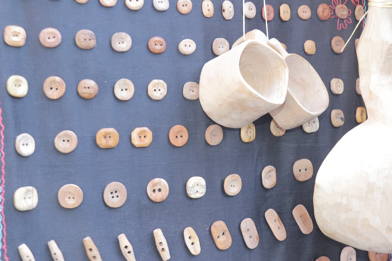 Данғара ҳунармандининг ижоди Қўқон фестивалида намойиш этилмоқда