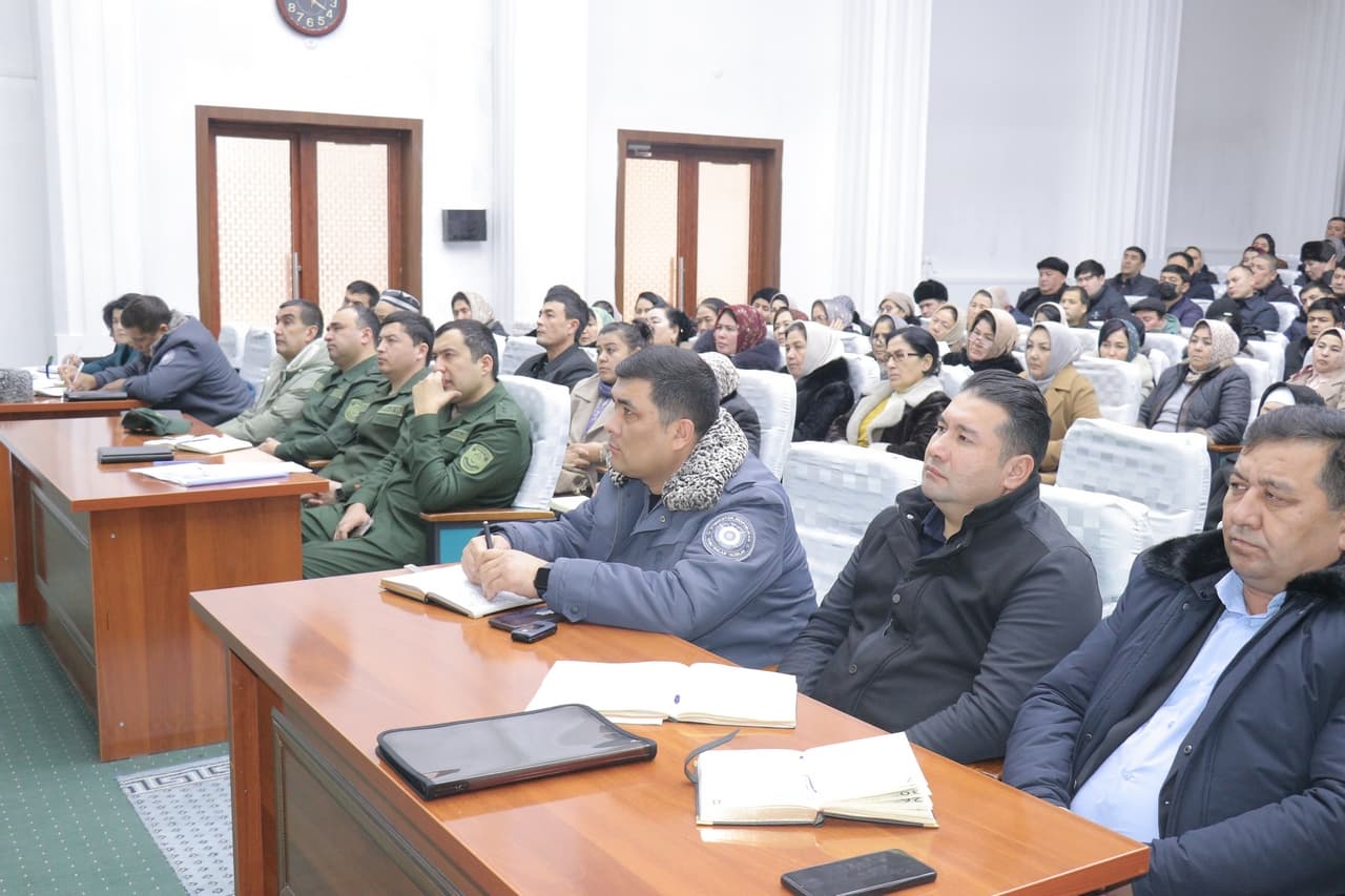 Данғарада маҳаллалар хавфсизлигини таъминлашга қаратилган қарор мазмун-моҳияти тушунтирилди