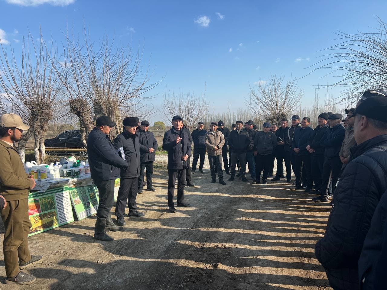 Данғара ММТП ҳудудида жойлашган “Инобатхон зиёси” фермер хўжалигида ПҚ–465-сон қарор ижросини таъминлаш мақсадида амалий семинар ташкил этилди.