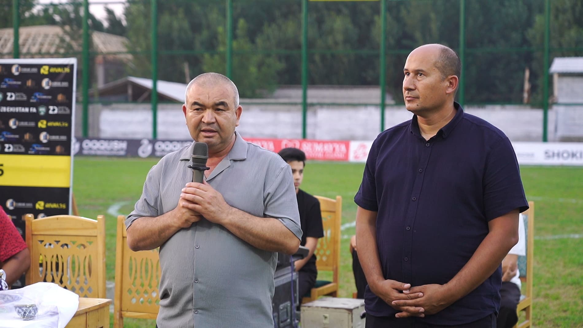 Soyshildir MFYda tashabbusli budjet asosida qurilgan futbol maydoni foydalanishga topshirildi