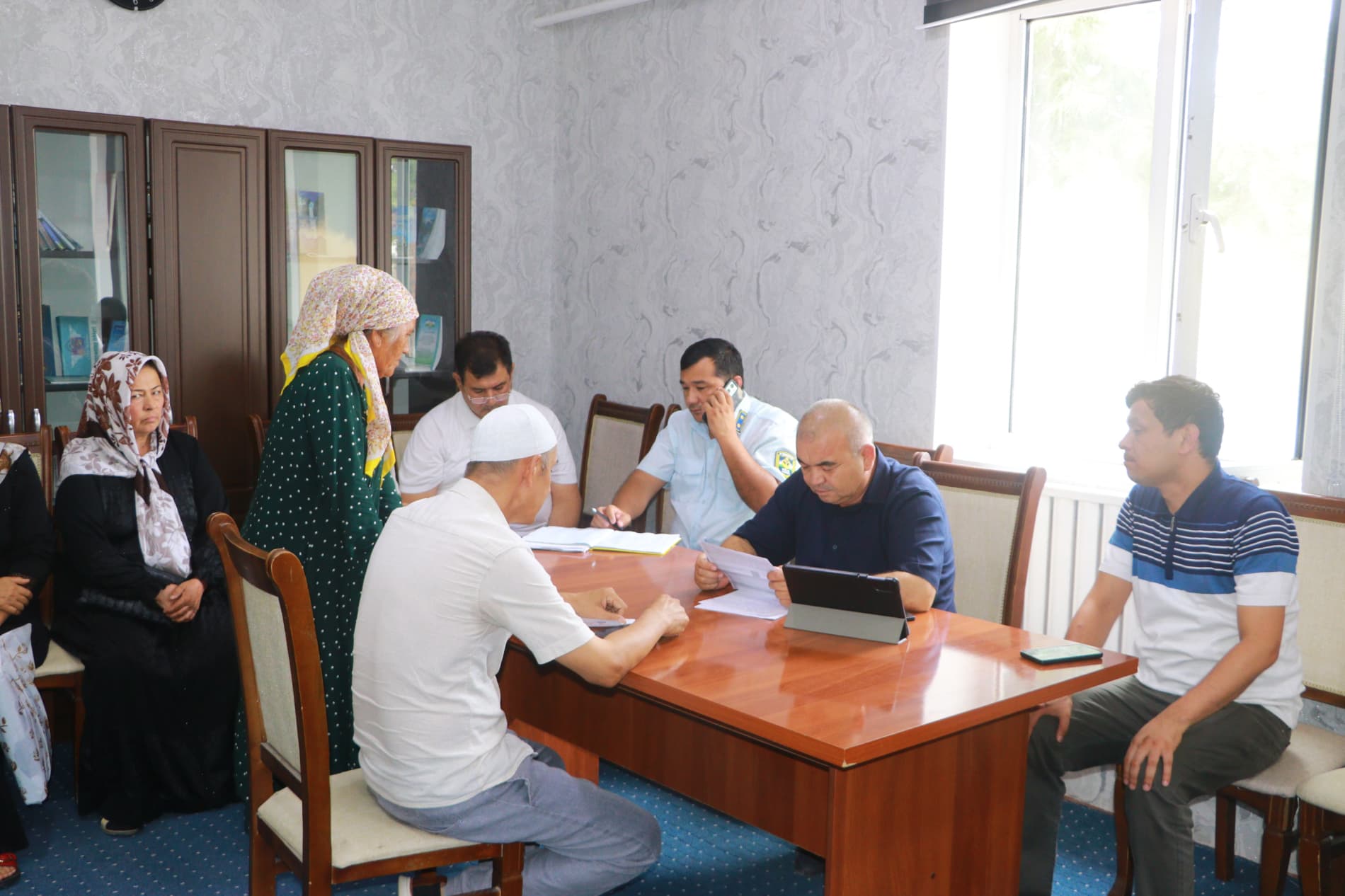 Dang‘ara tumani hokimining navbatdagi shaxsiy qabuli Pishqaron mahalla fuqarolar yig‘ini hududida joylashgan Xalq qabulxonasida o‘tkazildi.