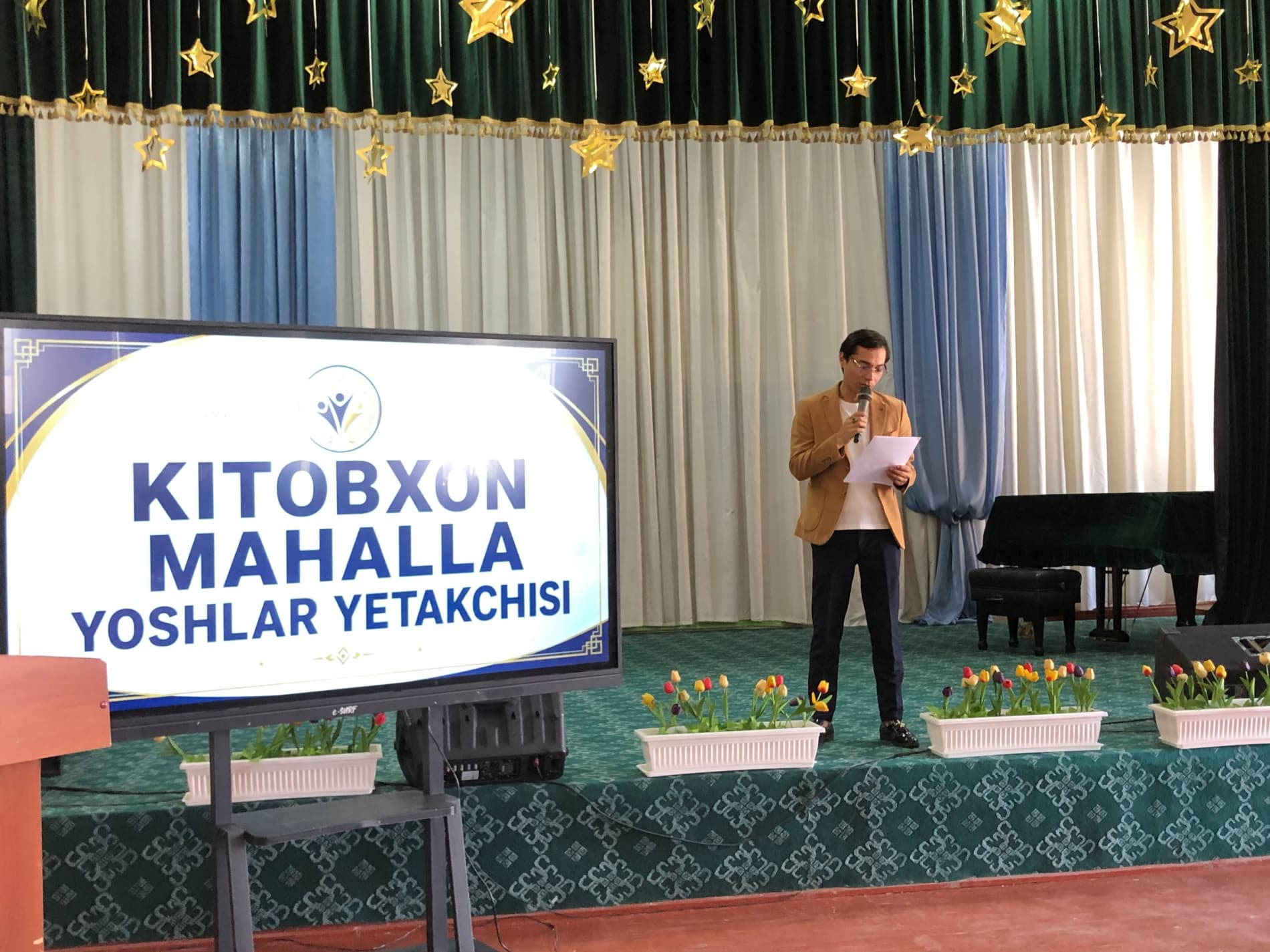 Dangʻarada “Kitobxon mahalla yoshlar yetakchisi” koʻrik-tanlovi oʻtkazildi