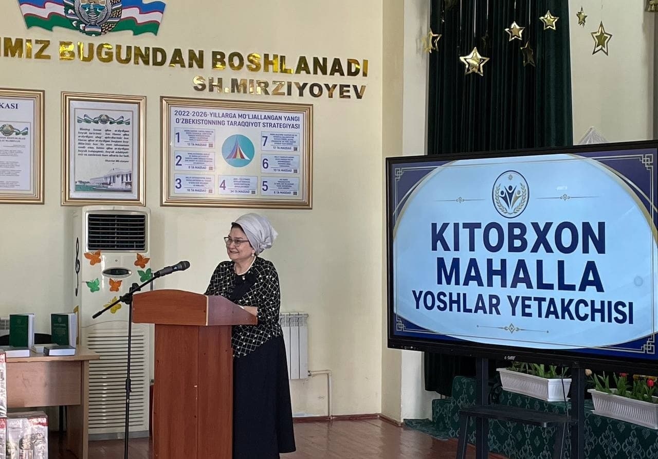 Dangʻarada “Kitobxon mahalla yoshlar yetakchisi” koʻrik-tanlovi oʻtkazildi