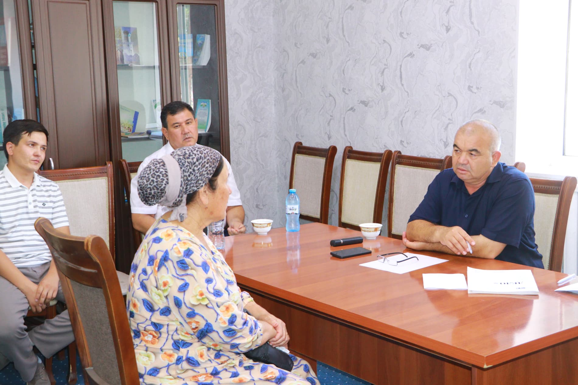 Dang‘ara tumani hokimining navbatdagi shaxsiy qabuli Pishqaron mahalla fuqarolar yig‘ini hududida joylashgan Xalq qabulxonasi binosida o‘tkazildi.