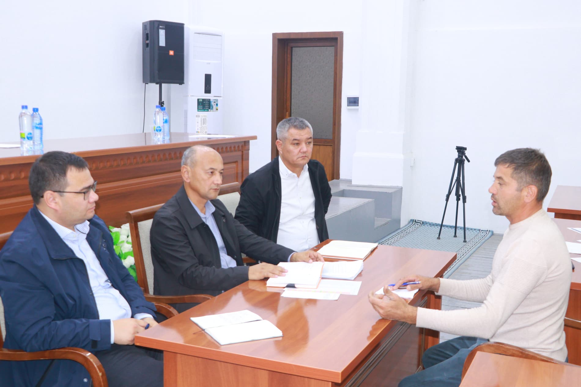 DANG‘ARA TUMANIDA TADBIRKORLAR BILAN OCHIQ MULOQOT O‘TKAZILDI