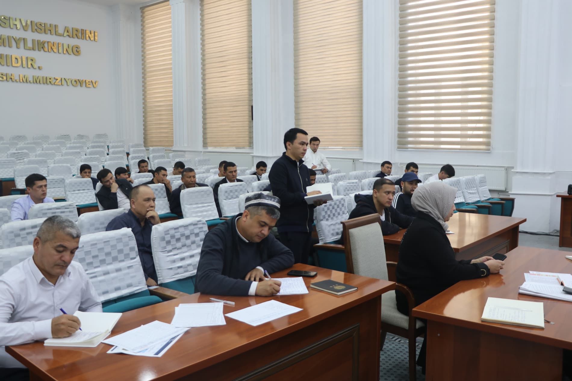 DANG‘ARA TUMANIDA TADBIRKORLAR BILAN OCHIQ MULOQOT O‘TKAZILDI