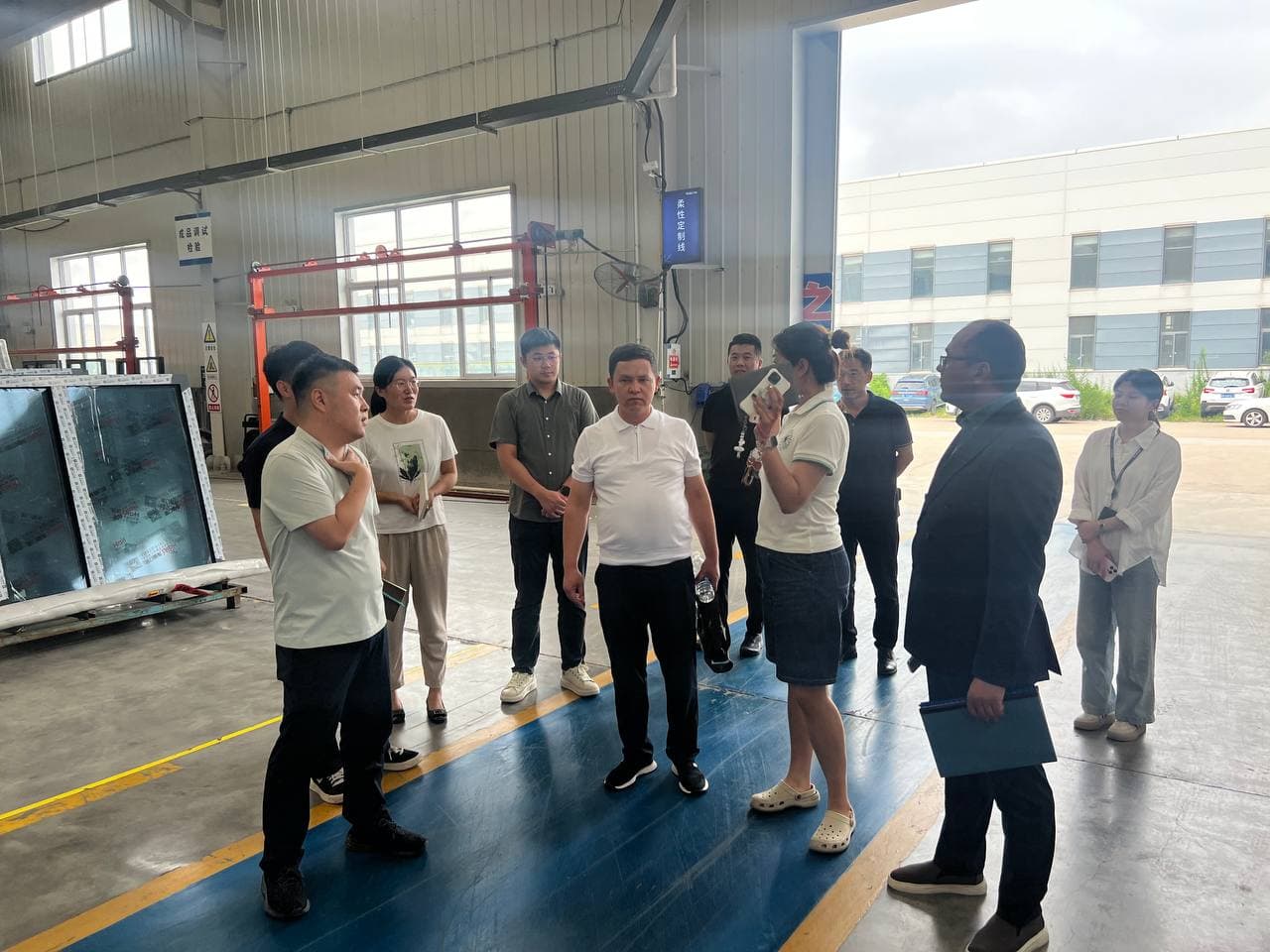 Бағдод туманида фаолият юритаётган “Бағдод бетон” МЧЖ ҳам Dezhou шаҳрида жойлашган "HAIYU" Co.ltd компанияси билан истиқболли ҳамкорлик келишувига эришди.