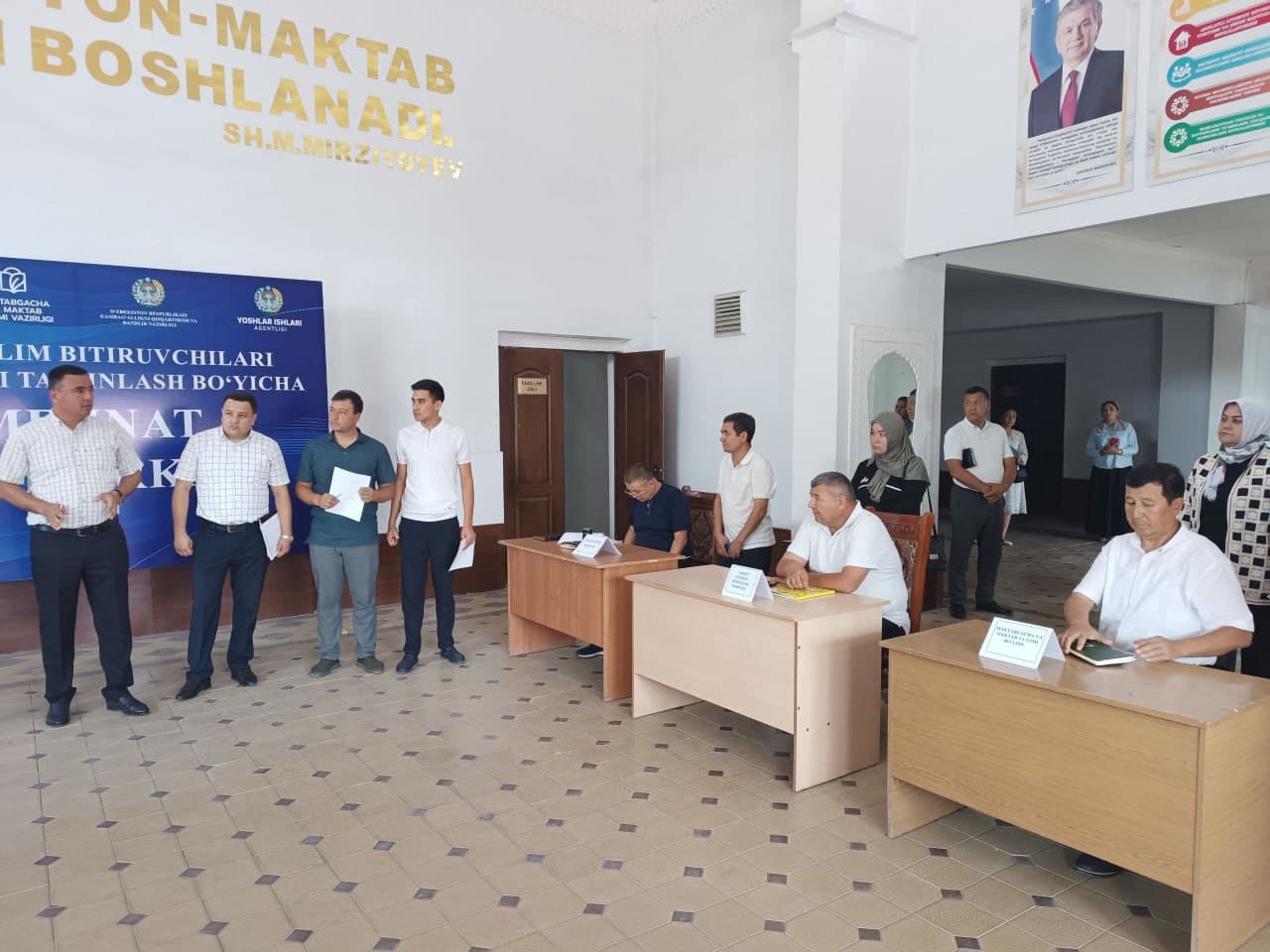 Бағдодда битирувчи ёшларни иш билан таъминлаш чоралари изчил давом этмоқда